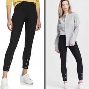 Rag & Bone Simone Snap Front Pant Women's Size 2 Black